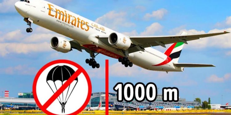 Pse nuk japin parashuta në avionë në rast rrëzimi avioni?