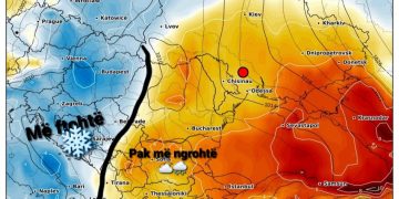 Gjendja sinoptike dhe temperaturat këtë fundjavë!