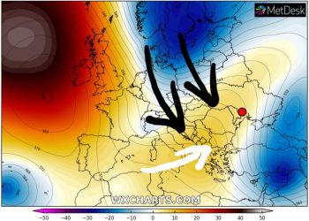 Gjendja sinoptike këto ditë dhe fronti i së premtës!