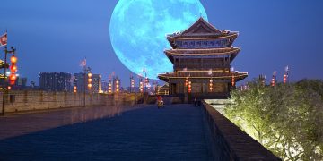 Pas Diellit, Kina krijon Hënë artificiale