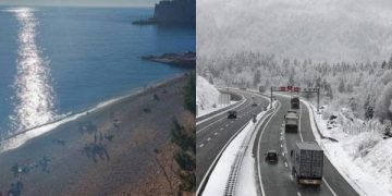 Para katër ditësh notohej në det, sot në Kroaci trashësia e borës shkon deri në 41cm