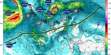 Stuhi të fuqishme në Evropë!