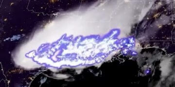 Shikoni vetëtimën më të madhe në histori që u regjistrua në SHBA