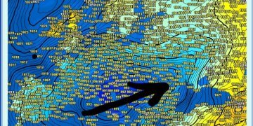 Cikloni masiv Gjenovian shkakton turbulenca!