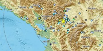 Lëkundje toke në rajon, epiqendra afër kufirit mes Kosovës dhe Shqipërisë!