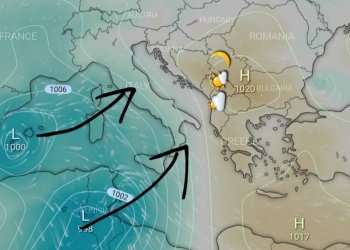 Anticikloni stabilizon motin, por shkurtimisht!