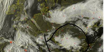 Sistemi i vranësirave dhe reshjeve pritet të kalojë shpejtë!