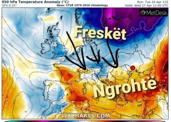 Edhe nesër mjaft ngrohtë…!