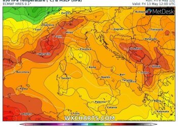Temperatura mbi 30°C në Evropë dhe Ballkan!