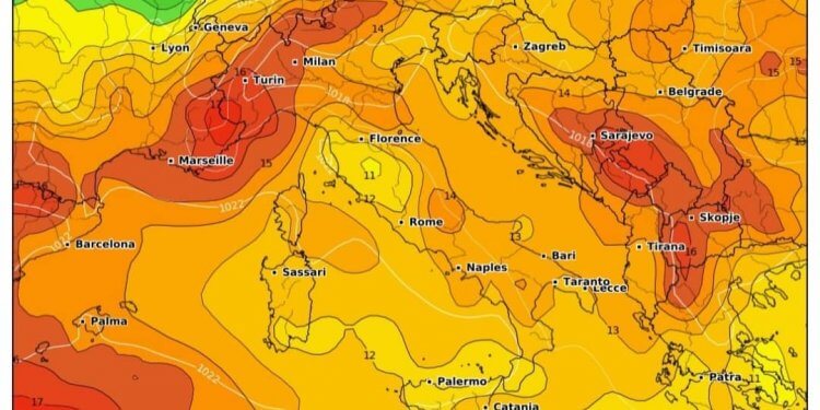Temperatura mbi 30°C në Evropë dhe Ballkan!