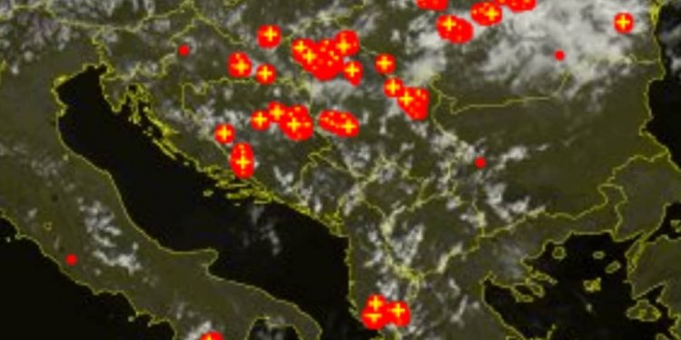 Gjendja aktuale sinoptike, kur priten rrebeshe më të përhapura?
