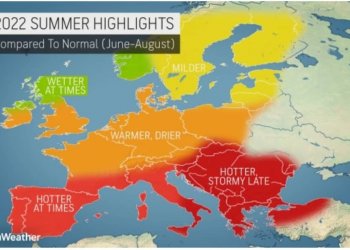 Del parashikimi i AccuWeather për verën 2022!