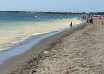 Fenomeni i shfaqur në plazhin e Velipojës, uji bëhet i verdhë