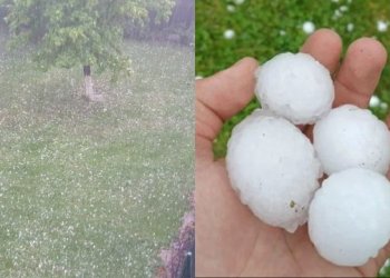 Breshër i madh në Kroaci, i dëmton xhamat e veturave dhe i shkatërron të mbjellat