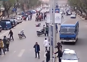 Pamjet dramatike nga tërmeti i fuqishëm në Peru, lëkundjet rrëzojnë njerëzit në tokë