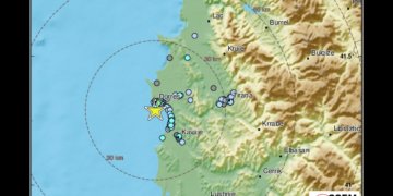 Dridhje toke shumë afër Durrësit!