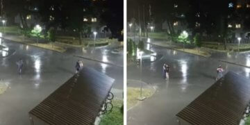 Nuk i pengoi shiu, era e as rrufeja – dy çifte vallëzuan rreth dhjetë minuta para konviktit të studentëve në Zagreb të Kroacisë!