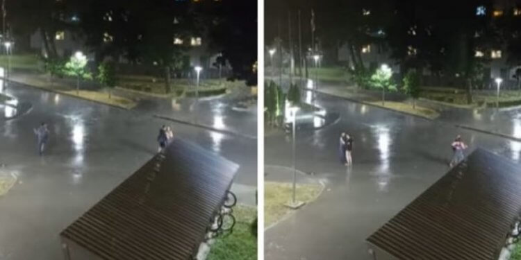 Nuk i pengoi shiu, era e as rrufeja – dy çifte vallëzuan rreth dhjetë minuta para konviktit të studentëve në Zagreb të Kroacisë!