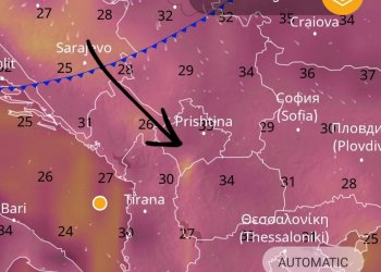 Stuhi në disa pjesë të Ballkanit!