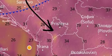 Stuhi në disa pjesë të Ballkanit!