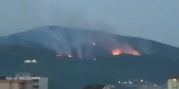 Disa vatra zjarri në rajonin e Mitrovices!