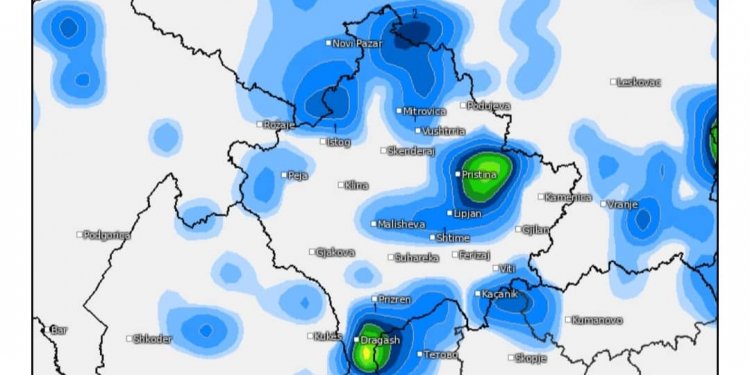 Destabilizim fuqishëm i motit pasdite dhe në mbrëmje!