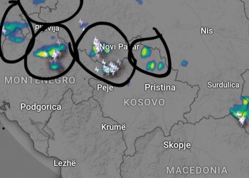 Fillojnë rrebeshet e para pas vapes së fuqishme!