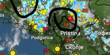 Stuhi e fuqishme kap Sarajevën, temperatura bie në vetëm 18 gradë Celsius, 34 në Prishtinë!