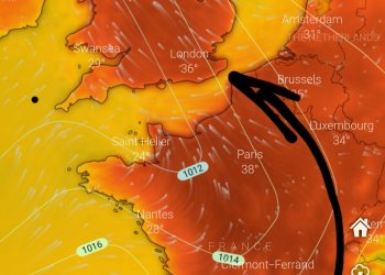 Evropa në ‘flakë’, situatë e rrallë meteorologjike edhe në Britaninë e Madhe!