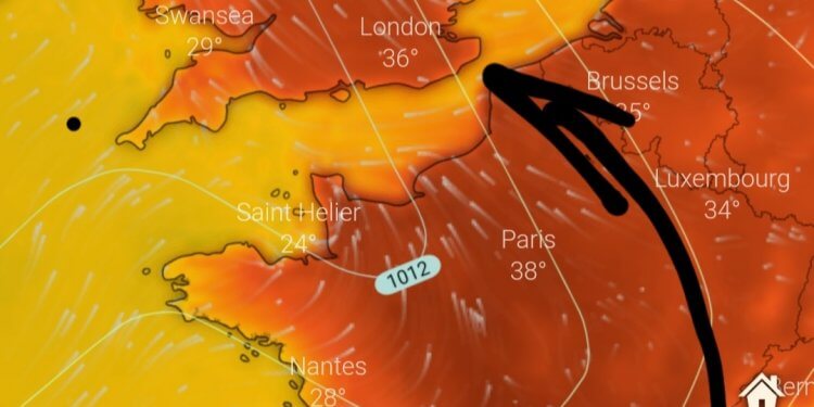 Evropa në ‘flakë’, situatë e rrallë meteorologjike edhe në Britaninë e Madhe!