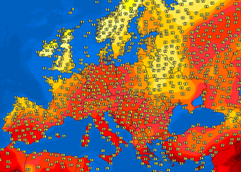 Mëngjes shumë i nxehtë në Evropë dhe Shqipëri, i këndshëm në Kosovë!