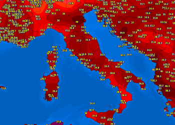 Shqipëria edhe sot me 40-41 gradë Celsius!