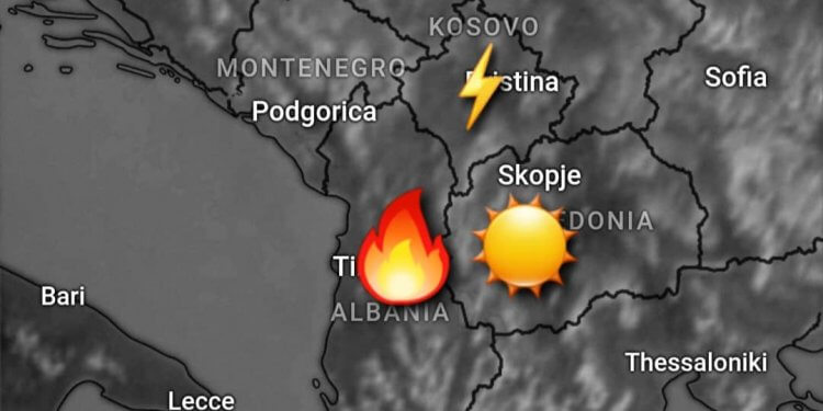 Sot dhe nesër kulmi i vapës verore!