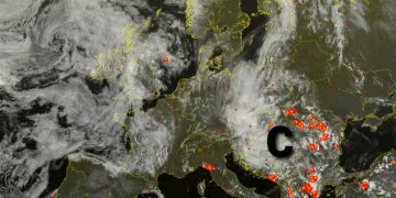 Gjendja sinoptike sot, cikloni po kushtëzon mot të këndshëm, pa vapë të fortë!