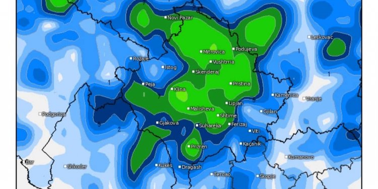 Pason destabilizimi i fortë i atmosferës!