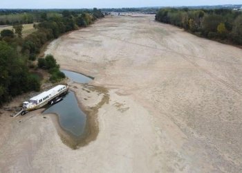 Thatësira ekstreme, shikoni gjendjen e lumit më të madh në Francë