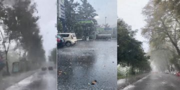 Tirana përfshihet nga rrebeshe të fuqishme