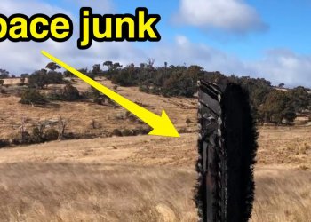 Mbetje hapësinore Australi! Një pjesë e kapsulës SpaceX përplaset me Tokën në fushë!