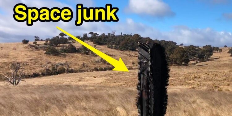 Mbetje hapësinore Australi! Një pjesë e kapsulës SpaceX përplaset me Tokën në fushë!