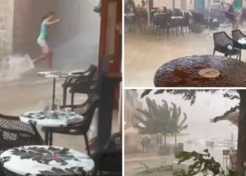 Rrugë të vërshuara, njerëz duke ikur – stuhi të forta godasin Kroacinë