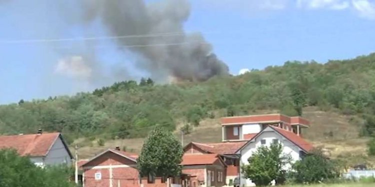 MPB e Serbisë: Zjarri në rrethinën e Preshevës nën kontroll, janë hedhur 30 tonë ujë!