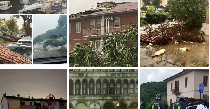 Stuhitë shkaktojnë kaos në veri të Italisë