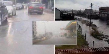 Rrebeshe shiu dhe breshër në disa pjesë të Kosovës