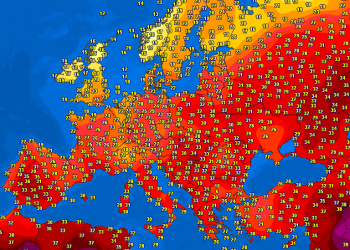 Temperaturat sot në Kontinentin tonë!