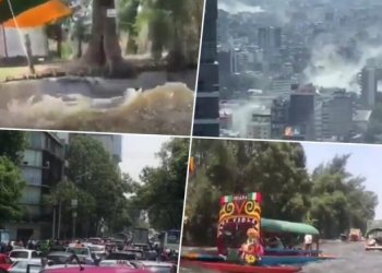 Pasojat e tërmetit mbi 7 ballë që goditi Meksikën, gjithçka dridhet – nga veturat e deri ndërtesat shumëkatëshe