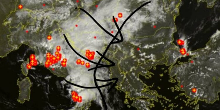 Sonte rrebeshe të fuqishme, nesër ulje të ndjeshme të temperaturave dhe reshje shiu!