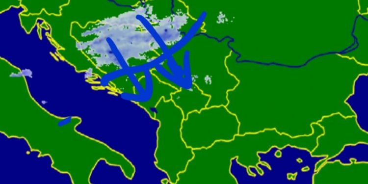 Ecuria e frontit potent: ja ku gjendet fronti i ftohtë në këto momente!