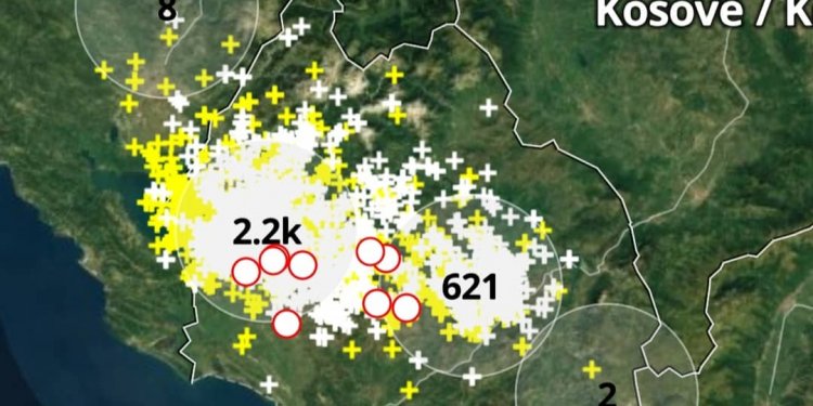 Vazhdojnë rrebeshet intensive në Shkodër dhe rrethinë!