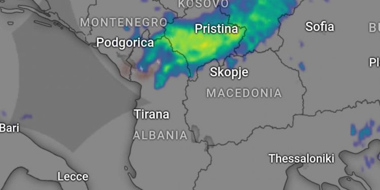 Gjendja aktuale dhe reshjet në këto çaste!