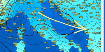 Cikloni i fuqishëm Gjenovian dhe fronti i ftohtë drejt trojeve tona!